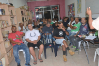 اجتماع جماهيري أولي يتوج بالنجاح لقائمة النهضة في مدينة اللد